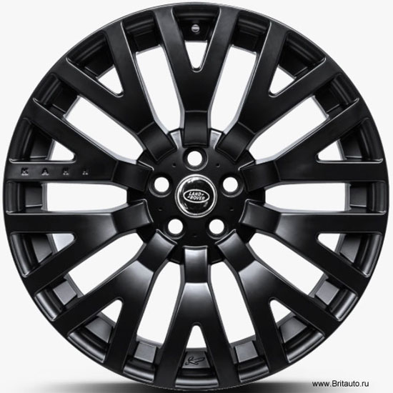 Колесный диск литой R22 Kahn RS Land Rover Defender New, Range Rover 2009 - 2022, Range Rover Sport 2010 - 2022, Land Rover Discovery 3 - 5, цвет: Matt Black (черный матовый).