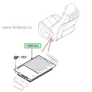 Комплект усилителя, аудиосистема land rover premium-уровня, 1280вт, на range rover all new 2013, rrs 2013, rr evoque и freelander