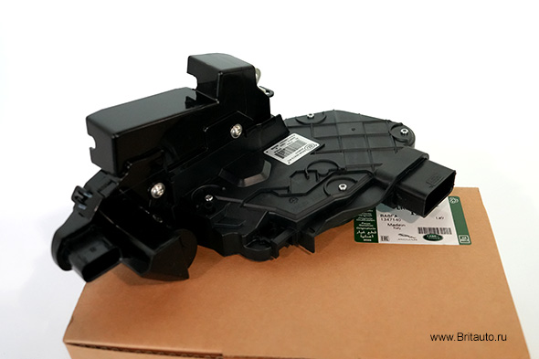 Замок левой передней водительской двери Range Rover Evoque 2012 - 2018, Range Rover Sport 2010 - 2013, Land Rover Discovery 4, пассивный бесключевой вход - запуск, c двойной блокировкой. Оригинал Land Rover, в оригинальной упаковке.