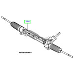 Рулевая рейка (рулевой механизм в сборе Land Rover Discovery 4