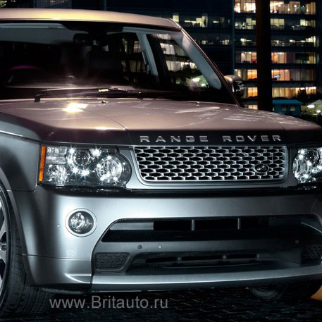 Бампер передний range rover sport autobiography body kit 2010 - 2013, загрунтованный, с парктрониками и подготовкой под камеру. 