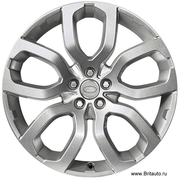 Колесный диск R20 Range Rover Velar, Range Rover Evoque 2012 - 2025, Land Rover Discovery Sport, Jaguar F-Pace, Jaguar E-Pace, Jaguar I-Pace, с 5 сдвоенными спицами. Оригинал Land Rover. Продажа только комплектом!