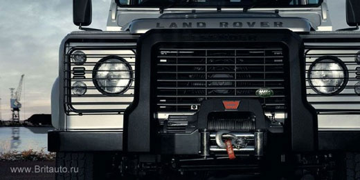 Лебедка land rover defender, тяговое усилие 4310 кг., полный установочный комплект