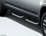 Боковые подножки Land Rover Defender 2020 - 2024 фиксированные, на стандартный кузов.