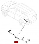 Провод фаркопа land rover discovery sport 2021 - 2022, от vin: lt000001. для автомобилей с 3 рядами кресел.
