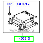 Датчик подушек безопасности land rover freelander ii