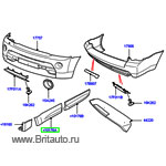 Range rover sport 2010 - 2012 молдинг правой передней двери, загрунтованный