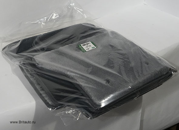 Комплект ковриков салона Range Rover 2013 - 2017 SWB Autobiography Black / SV Autobiography, Elite Class. Цвет: Lunar (темно-серый). Задние коврики раздельные. Оригинал Land Rover 1000%, в оригинальной упаковке.