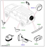 Adventure pack land rover defender 110 new 2021, комплект аксессуаров в сборе