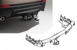 Комплект буксировочного кронштейна - фаркопа Land Rover Discovery Sport, для рынков USA