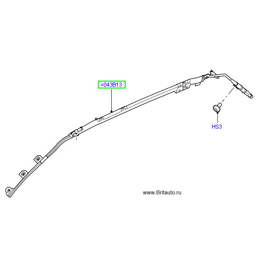 Модуль подушек безопасности правый Range Rover Sport 2005 - 2013