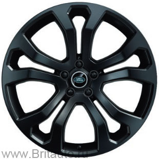 Кованый колесный диск 9,5 х R22 на Range Rover 2013 - 2019 и Range Rover Sport 2014 - 2019, отделка Low Gloss Black (черный полуглянцевый)