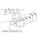 Крепёж фаркопа land rover defender