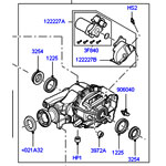 Tvk500470: задний мост range rover 2002 – 2009. аналог: артикул lr009422