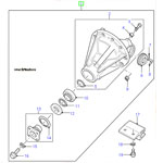 Дифференциал Land Rover Defender 2 в сборе