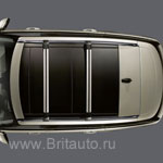 Комплект продольных рейлингов крыши Range Rover 2013 - 2018, цвет: Black (черные), на автомобиль со стандартной колесной базой (SWB).