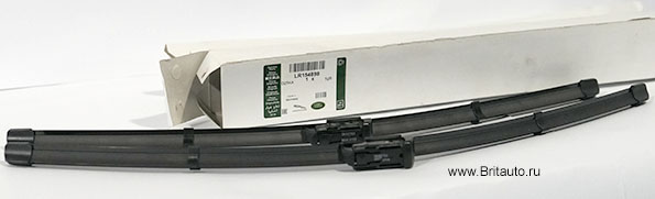 Комплект дворников Range Rover Evoque 2012 - 2018, передние, правый + левый. Оригинал Land Rover 100%, в оригинальной упаковке. 