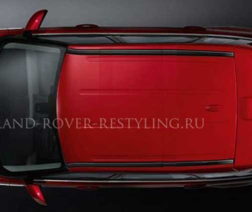Рейлинги Range Rover Evoque - продольные дуги крыши, цвет: Black (черные).