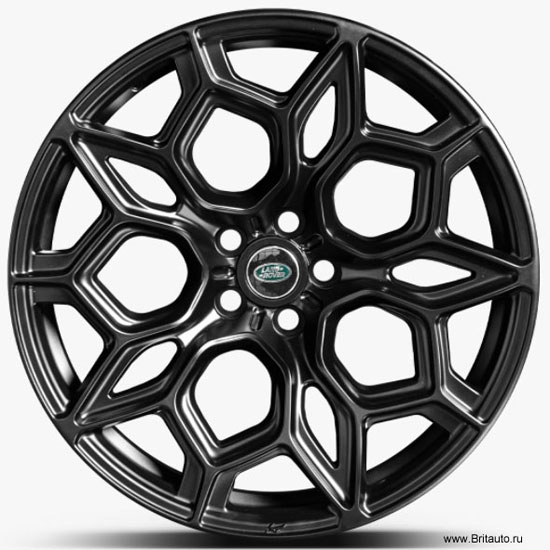 Колесный диск кованный R22 Kahn Type 57 RS Forged Land Rover Defender New, Range Rover 2013 - 2022, Range Rover Sport 2014 - 2022, Land Rover Discovery 4 - 5.  Цвет: Satin Black (черный полуглянцевый).