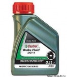 Тормозная жидкость Castrol Brake Fluid Dot 4, в расфасовке 500 мл.