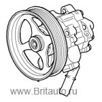 Насос гидроусилителя рулевого управления гур на range rover 2002 - 2009, на бензин 4,2