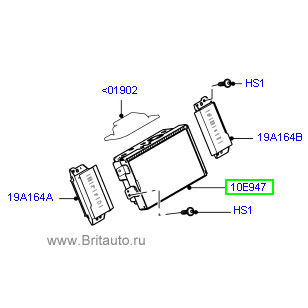 Экран hldf на range rover 2013 all new