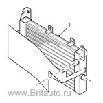 Масляный радистор акпп, дизель, на range rover от 1995 г.в.