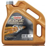 Масло моторное Castrol EDGE SuperCar 0W-40 A3 - B4 Titanium FST, синтетическое, в расфасовке 4Л.