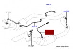 Датчик кислорода в отработавших газах (лямбда-зонд), средний левый, на катализаторе, на LR Discovery 3, 4, Range Rover 2013 - 2016 и Range Rover Sport 2014 - 2016, на 3,0Л - 5,0Л Бензин, с учетом требований SULEV