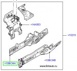 Лонжерон передний правый наружный Range Rover 2013 - 2017 и Range Rover Sport 2014 - 2017