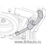 Комплект насадок с удлинителями на выхлопные трубы autobiography body-kit на range rover sport 2010 - 2013. 3,0 дизель