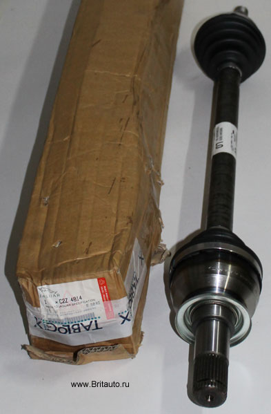 Ведущая полуось задняя левая, ШРУСы внешний и внутренний в сборе с осью, пыльниками и хомутами Jaguar XJ 2010 - 2019, Jaguar XF 2009 - 2015, Jaguar XK. Оригинал Jaguar 100%, в оригинальной упаковке.