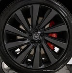 Колесный диск R23 кованый Forged Range Rover Sport 2023 - 2024 и Range Rover 2022 - 2024 SV Autobiogparhy, Style 1077, модель: Oblivion, цвет: Dark Grey and Narvik Black (темно-серый, со вставками Narvik Black), на левую сторону. Оригинал Land Rover. 