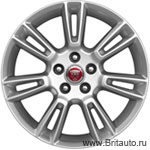 Колесный диск Jaguar XE, модель: Crux, 7,5 x R17, цвет: Silver