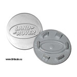 Центральный колпачок колесного диска стального Land Rover Defender, с логотипом Land Rover, серебристый
