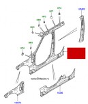 Лонжерон - усиление левой стороны кузова Range Rover 2013 - 2019