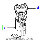 Насос топливный discovery ii