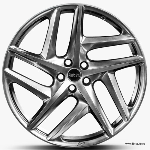 Колесный диск кованый R23 Forged Kahn Type 52 RS Land Rover Defender New, Range Rover 2013 - 2022, Range Rover Sport 2014 - 2022, цвет: Dark Shadow (светлый, затемненный). 