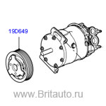 Компрессор а/с в комплекте, на rr 2010 - 2012, rrs 2009 - 2012, lr discovery 4