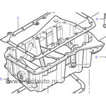 Поддон масляный freelander 1996 - 2006
