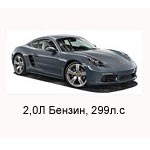 ТО Porsche Cayman 3 2016 - 2019, 2,0 Бензин 299 л.с