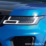 Range Rover Sport 2018 - 2022: передние фары и задние фонари.