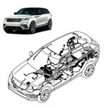 Range Rover Velar: электрические элементы.