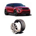 Колесные диски и шины New Range Rover Evoque 2019 - 2022.