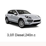 ТО Porsche Cayenne 2009 - 2010, 3,0 Diesel 240 л.с